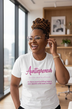 Auntiepreneur statement shirt for business-minded aunties