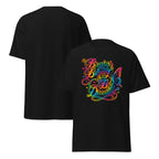 Black: Brains Beauty & Big Dreams graphic tee product mockup featuring the women's empowerment design