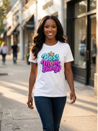 Boss Mom Energy mom entrepreneur graphic tee for women