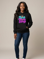 Mompreneur hoodie with empowering Boss Mom Energy graphic