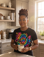Brains Beauty & Big Dreams statement tee for women with ambitious goals