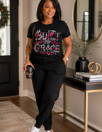 Built By Grace inspirational faith graphic tee by Divine Boutique