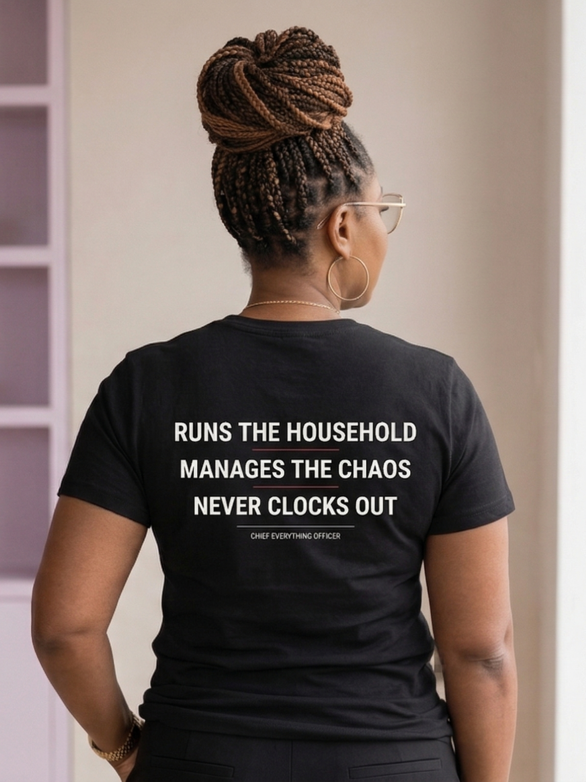 Women's CEO Chief Everything Officer funny mom shirt