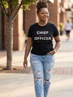 Funny CEO Mom graphic tee with Chief Everything Officer design