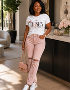 Divine Boutique Chosen faith-inspired graphic tee for women