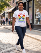Down Syndrome awareness graphic tee celebrating inclusion and acceptance