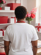 Fierce & Fabulous Grandma statement tee celebrating confident grandmothers back view