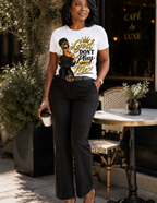 God Don't Play About Me Christian statement tee celebrating faith and confidence