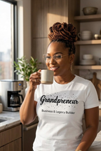 Women's Grandpreneur shirt for entrepreneurial grandmothers