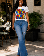 Not Broken Just Wired Differently graphic tee celebrating uniqueness and self-expression
