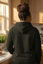 Rich Auntie Vibes statement hoodie celebrating stylish auntie energy
