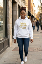Women's Rich Auntie Vibes sweatshirt for proud aunties