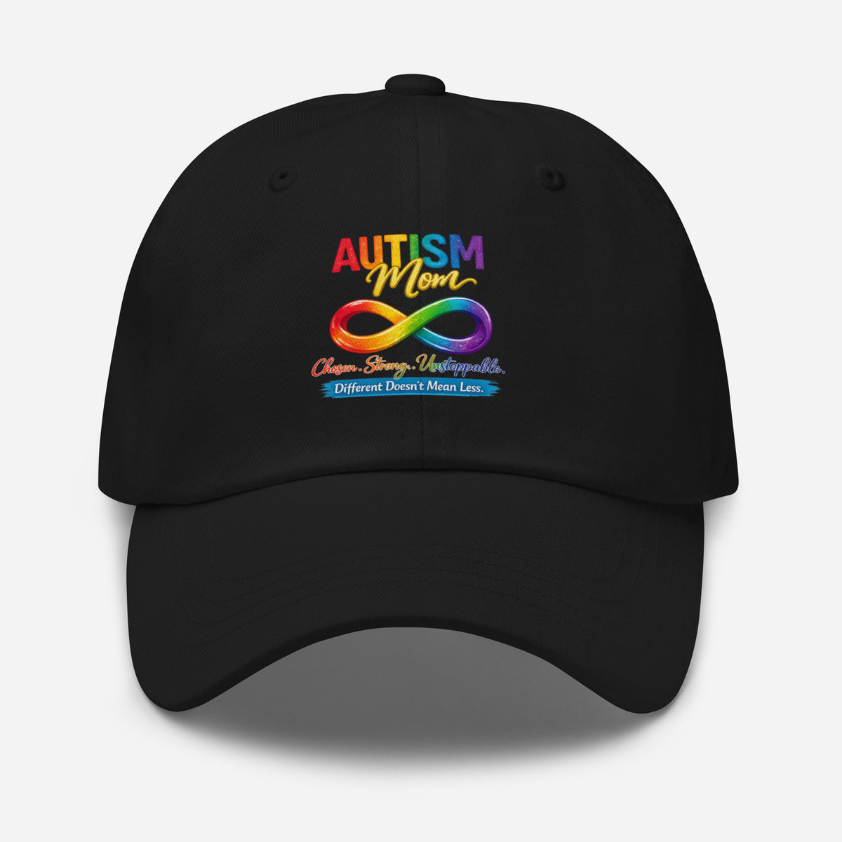 Autism Mom support hat promoting acceptance inclusion and love