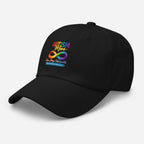 Proud Autism Mom hat featuring colorful neurodiversity artwork