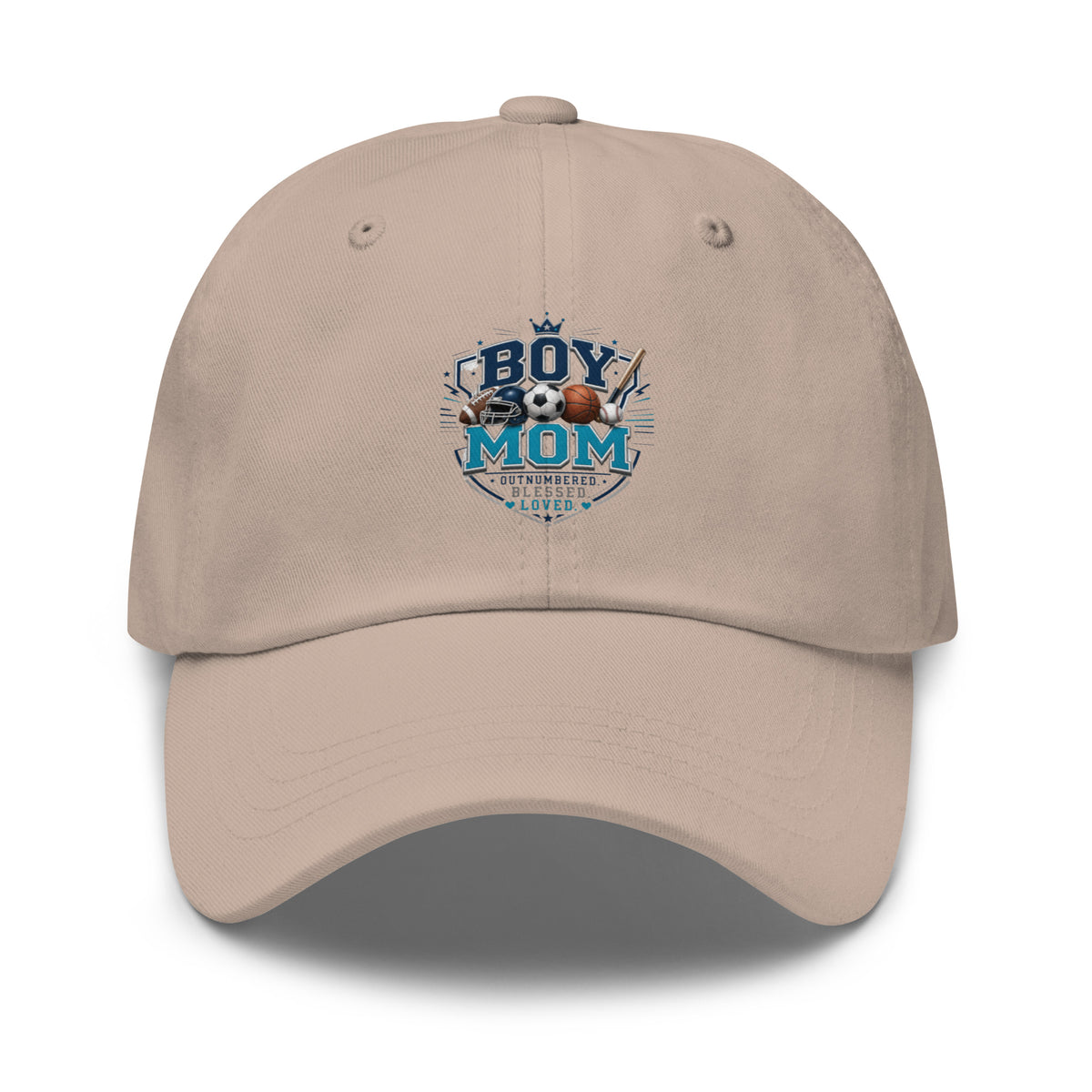 Women's Boy Mom game day hat for football baseball basketball and soccer season