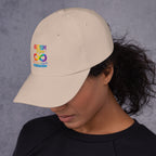 Women's Autism Mom awareness hat with inspirational message