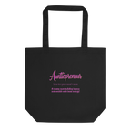 Boss Auntie tote bag featuring Auntiepreneur design