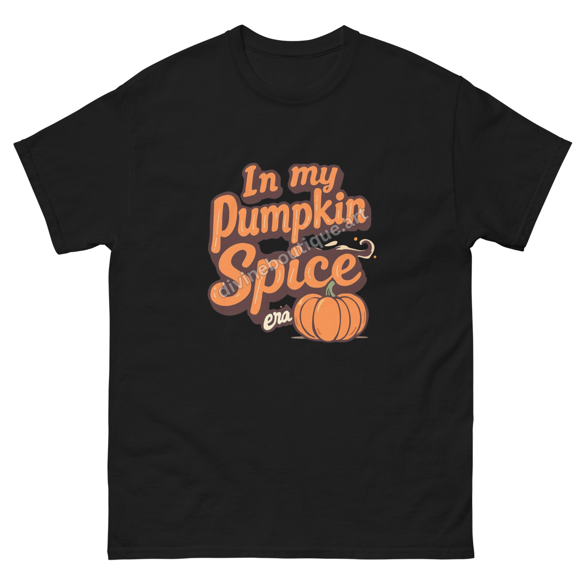 In My Pumpkin Spice Era fall graphic tee for women-Product mockup