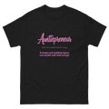 Auntiepreneur tee for confident entrepreneurial women