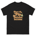 Pass the Pie and the Passive Income Thanksgiving graphic tee-Product mockup