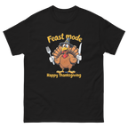 Feast Mode Happy Thanksgiving graphic tee-Product mockup