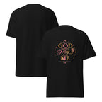 God Don't Play About Me faith-inspired graphic tee celebrating confidence favor and divine protection