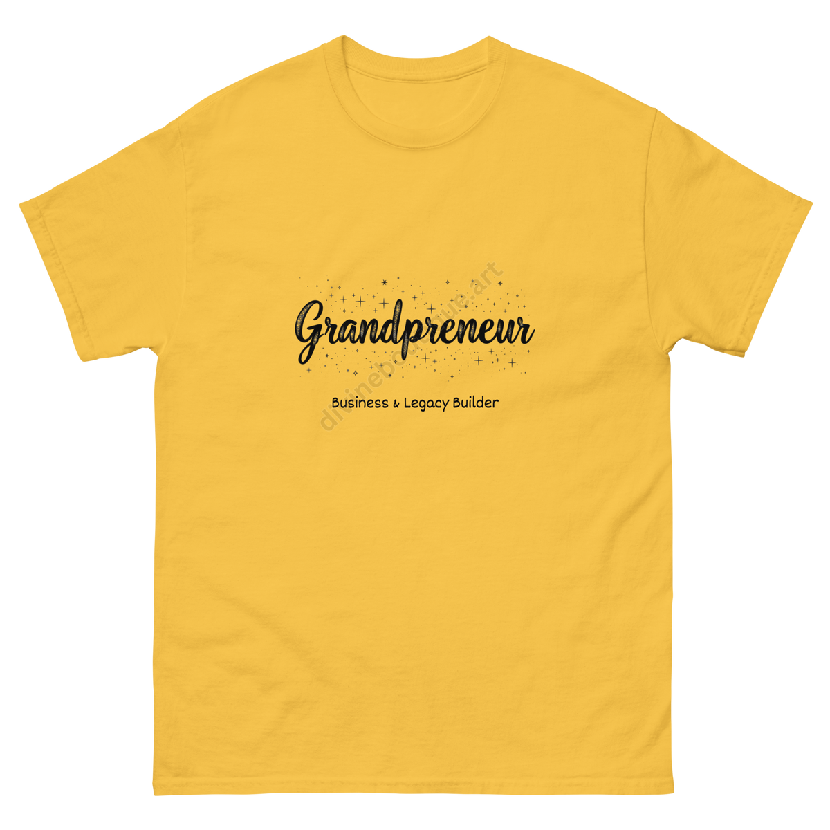 Black Grandpreneur design on women's graphic tee