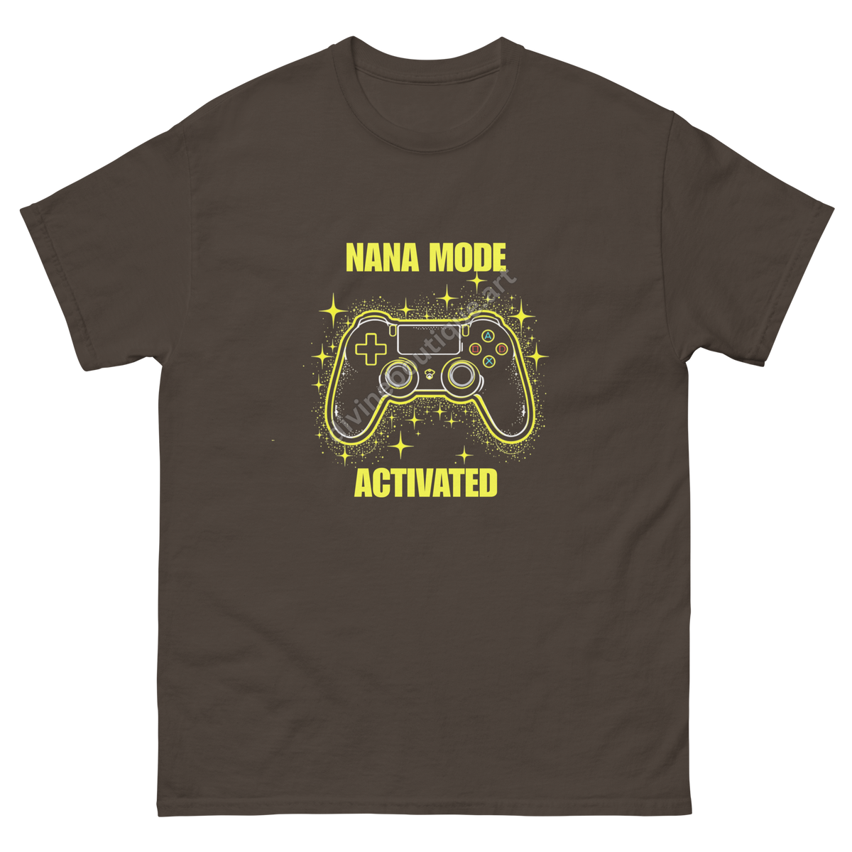 Nana Mode Activated yellow shirt for fun-loving grandmas