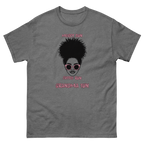 Grandma lifestyle tee featuring Messy Bun Coffee Run design