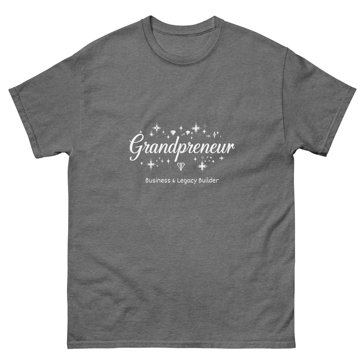 Grandpreneur tee celebrating grandmother leadership wisdom and success