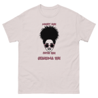 Funny grandma graphic shirt for coffee runs and family time