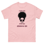 Funny coffee grandma shirt with playful typography