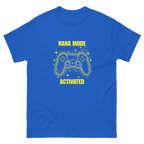 Yellow Nana Mode Activated graphic shirt for grandmothers