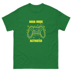 Playful Nana graphic tee with yellow retro gaming theme