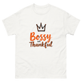 Bossy and Thankful graphic tee for confident women-Product mockup