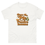 Women's Pass the Pie and Passive Income Thanksgiving shirt-Product mockup