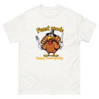 Women's Feast Mode Thanksgiving shirt with festive holiday design-Product mockup