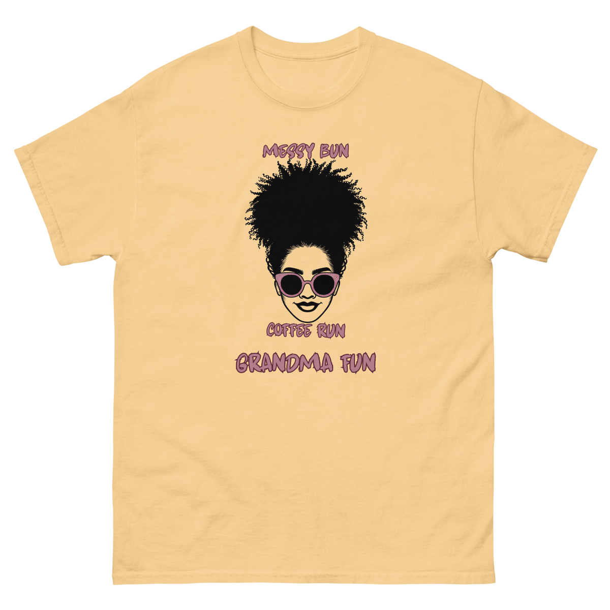 Cute coffee run shirt for fun-loving grandmas