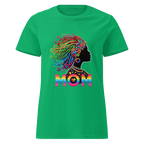 Rainbow Goddess Mom shirt representing healing hope and empowered motherhood-irish-green-product-mockup