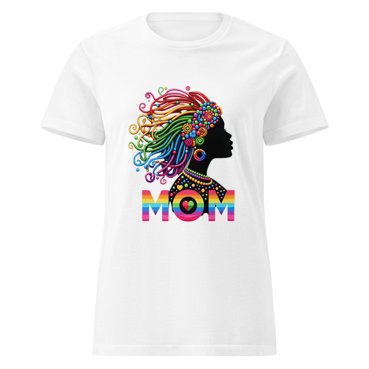 Inspirational motherhood shirt celebrating love hope and resilience-white-Product mockup