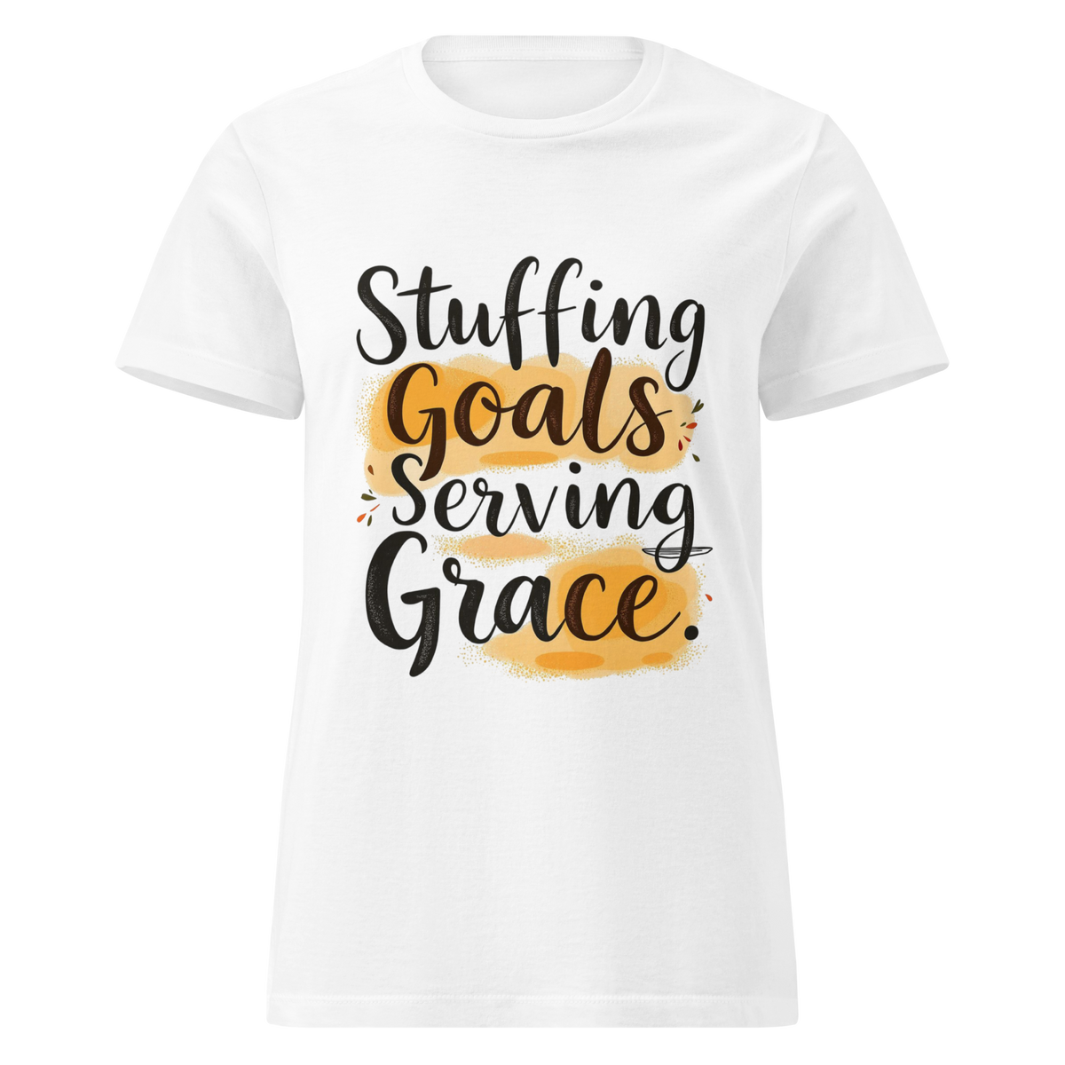 Stuffing Goals Serving Grace Thanksgiving graphic tee-Product mockup